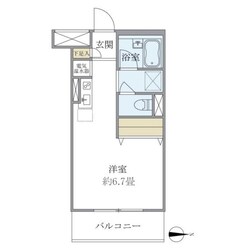 メゾンベール南麻布の物件間取画像